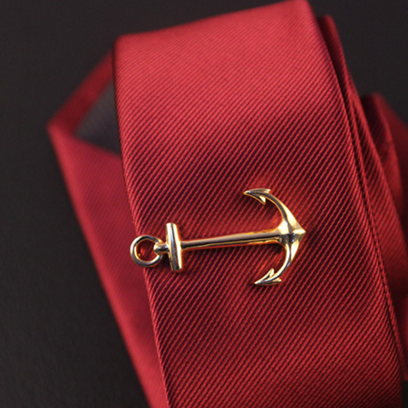 Tie Pin For Men Classic Meter Tie Clips Copper Tie Bar Quality